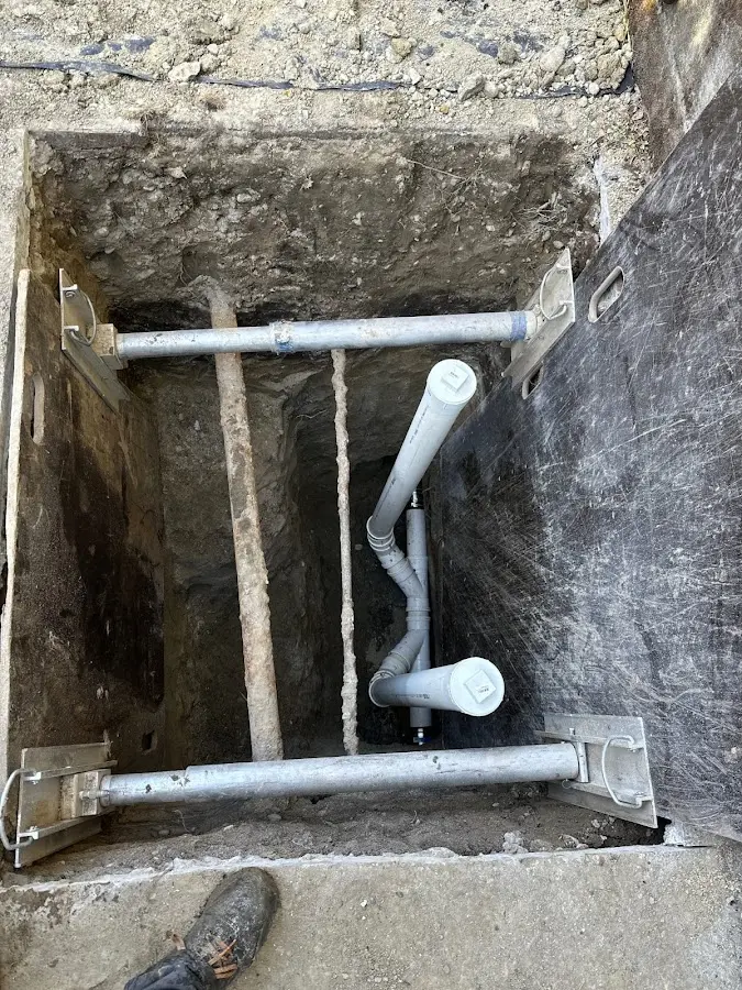 Experienced plumber completing Gas Line Repair work in Delano